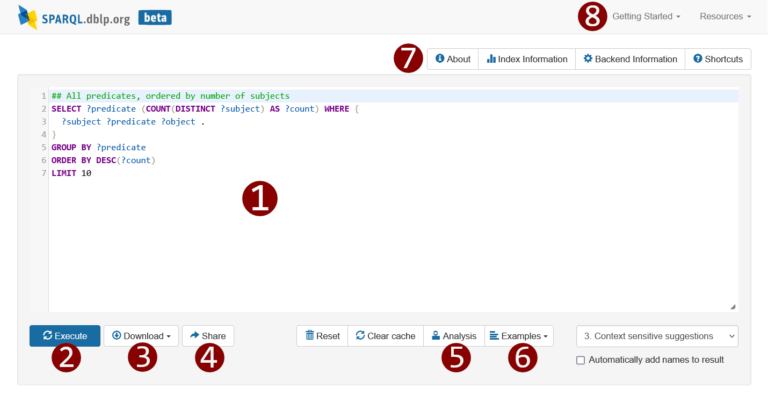 SPARQL Query UI